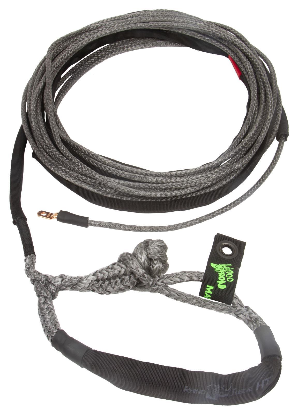 Winch Rope Jeep/Truck 3/8 Inch x 80 Foot (10mm x 24m) W/ Soft Shackle