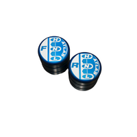 Knob Set: Atlas Sport Blue