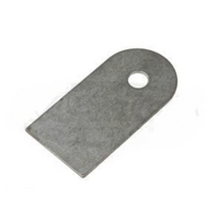 AutoFab Steel Body Panel Mounting Tab 3/8" Hole 2-1/4" from Bottom to Centre of Hole