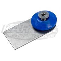 AutoFab Body Panel Mounting Tab With Blue Urethane Washer, Allen Bolt And Nyloc Nut