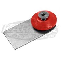 AutoFab Body Panel Mounting Tab With Red Urethane Washer, Allen Bolt And Nyloc Nut