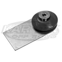 AutoFab Body Panel Mounting Tab With Black Urethane Washer, Allen Bolt And Nyloc Nut
