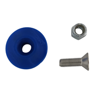 AutoFab Replacement 1-1/2" Blue Urethane Stepped Body Washer