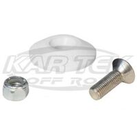 AutoFab Replacement 1-1/2" White Urethane Stepped Body Washer