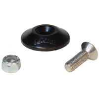 AutoFab Replacement 1-1/2" Black Urethane Stepped Body Washer
