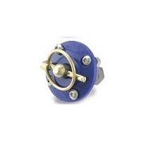 AutoFab Complete 65mm (2-9/16") Blue Urethane Bonnet Pin Bushing Assembly With Q-Clip, Bolts and Nyloc Nuts