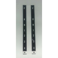 Winters Performance 4 Speed Reverse 6018-10 Replacement Stickers