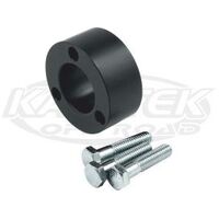 Allstar Performance ALL52312 Black Anodized 1" Thick 3 Bolt Steering Wheel Spacer