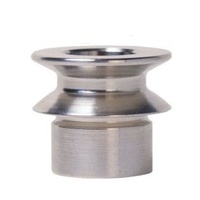 DFI Misalignment Spacer 1/2-13mm bore to 10mm - 3/8 bolt hole in Stainless Steel