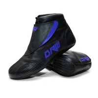 Elite Leather Race Shoes SFI 3.3/5 Black & Blue Size: 10