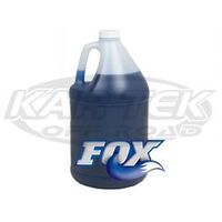 Fox 5W Blue Shock Absorber Oil For Factory Series Or Performance Series Shocks 1 Gallon Bottle