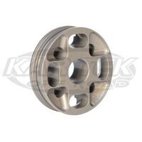 Fox 2.0 Shock High Flow Aluminum Damping Piston Without Bleed Holes W/ O-Ring Groove Under Wear Band