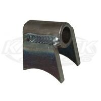 Weld On 1-1/2" Tube Radius Mount For 1/2 Inch Shank Adjustable Suspension Limiting Strap Clevis