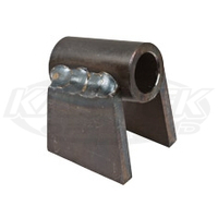 Weld On Flat Mount For 1/2 Inch Shank Adjustable Suspension Limiting Strap Clevis