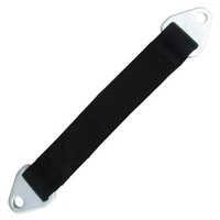 Nylon Black Four Layer Suspension Limiting Strap With 4130 Heat Treated Chromoly Ends