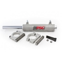PSC 2.5" bore x 8.75" Stroke Double ended Steering Cylinder, with 4 Flat Base Clamps