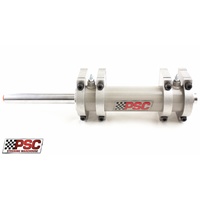 PSC 3.0" bore x 11" Stroke Double ended Steering Cylinder, with 4 Flat Base Clamps
