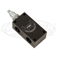 Power Steering Solutions Power Steering Relief Valve #10 ORB Pressure In/Out #10 ORB Return To Resi