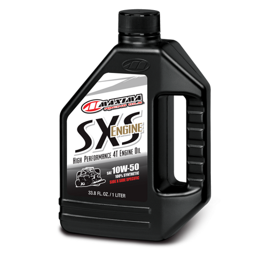 Maxima SXS Synthetic 10W-50  1 litre/33.8OZ