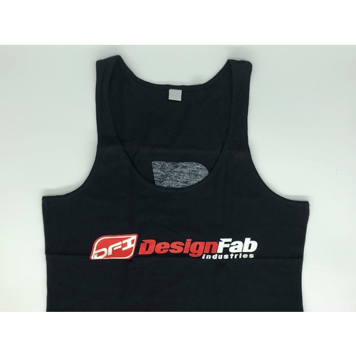 Ladies DFI Black Singlets Size: 8