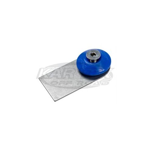 AutoFab Body Panel Mounting Tab With Blue Urethane Washer, Allen Bolt And Nyloc Nut