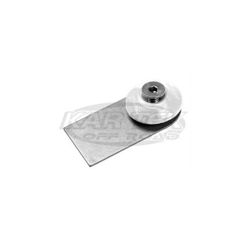 AutoFab Body Panel Mounting Tab With White Urethane Washer, Allen Bolt And Nyloc Nut