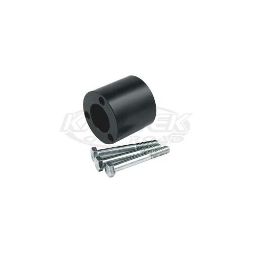 Allstar Performance ALL52316 Black Anodized 2" Thick 3 Bolt Steering Wheel Spacer