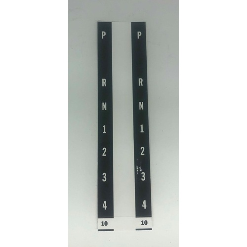 Winters Performance 4 Speed Reverse 6018-10 Replacement Stickers