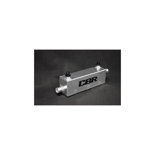 CBR 12 Plate Stainless Oil Cooler Heat Exchanger 1-3/4" Radiator In/Out AN -10 ORB Oil Cooler In/Out