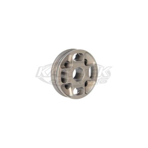 Fox 2.0 Shock High Flow Aluminum Damping Piston Without Bleed Holes W/ O-Ring Groove Under Wear Band