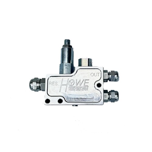 Howe Relief And Flow Control Valve #8 In/Outlet #10 Return To Reservoir