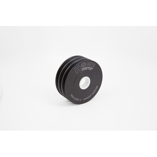 Howe Crank Deep V, Three Groove Pulley