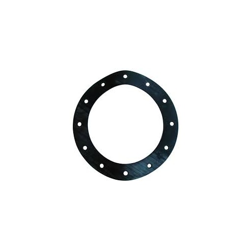 JAZ 850-301-01 Rubber 12 Bolt Flange Gasket 6-1/8" Outside Dia. 4-3/8" Inside Dia 5-3/8" Bolt Center