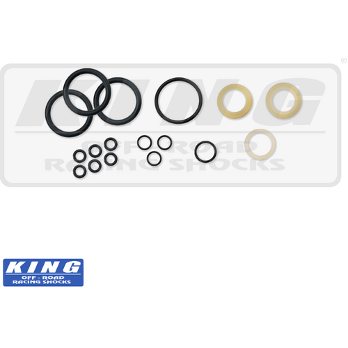 King Shocks 21000-900 Prerunner Series Buna 2.0" Shock O-Ring Rebuild Kit For 7/8" Shaft