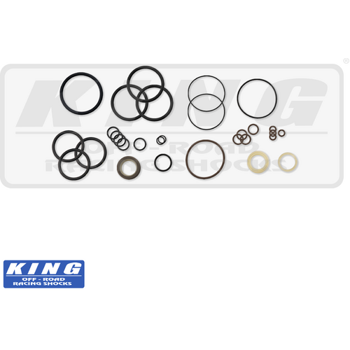 King Shocks 33000-900 Prerunner Series Buna 3.0" Shock O-Ring Rebuild Kit For 1" Shaft