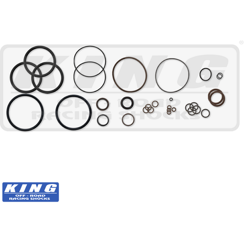 King Shocks 35000-901 Pure Race Series Viton 3.5" Shock O-Ring Rebuild Kit For 1" Shaft