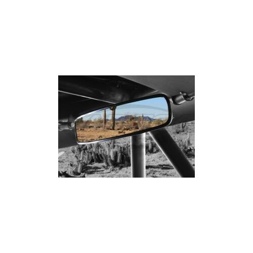 Kartek Off-Road 14" Long Convex Wide Angle Center Rear View Mirror Provides A Panoramic View