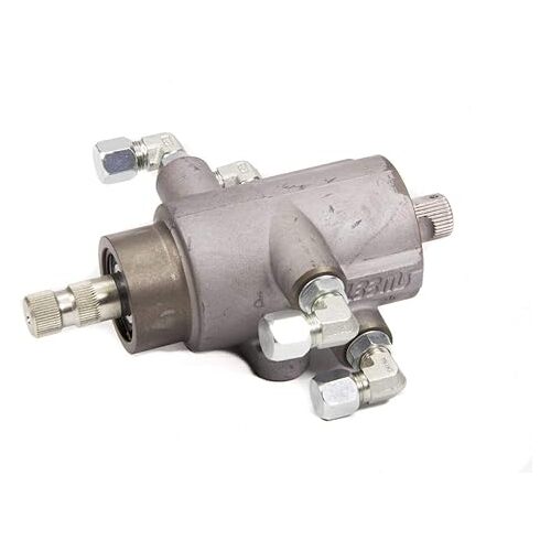 Sweet Mfg Large Power Steering Control Valve 0.185 Torsion 3/4-30 Spline To Driver 3/4-48 To Rack