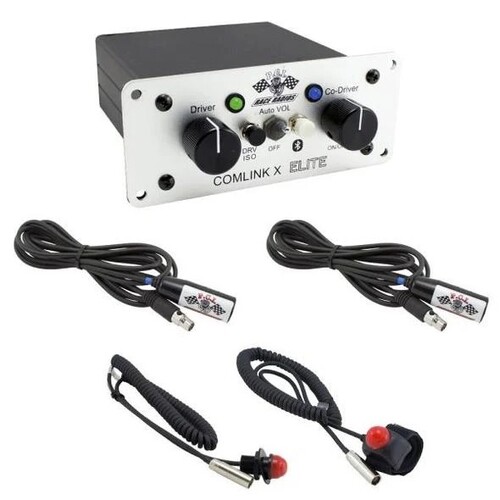 Comlink X Elite Race Intercom with Bluetooth and DSP