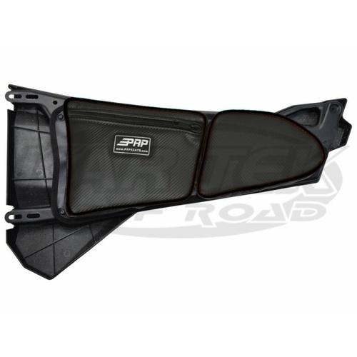 PRP Right Side Polaris RZR XP1000, 900XC and S900 Stock Door Bag With Knee Pad And Black Piping