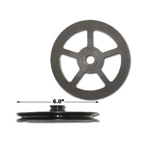 PSC-PP2404 Chevy 6" Diameter V Belt Race Pulley