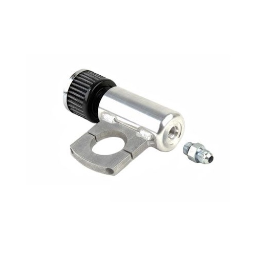PSC Motorsports XR Series Vent Catch Can with Rollover Valve with clamp to fit 1.75"