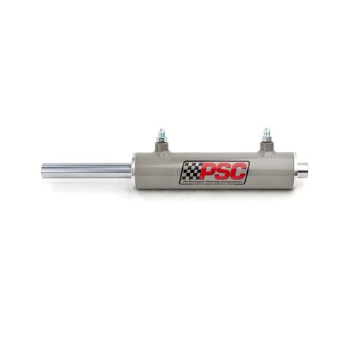 2.5 bore X 8 stroke x 1.5 rod DE steering cylinder with 2 flat mount clamps