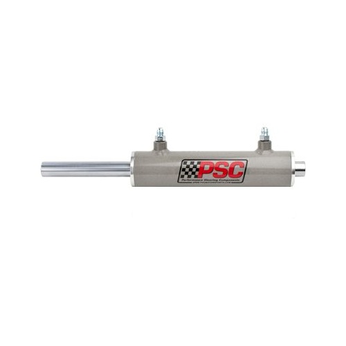 2.25 bore X 6 stroke x 1.125 rod DE steering cylinder with flat mount clamps
